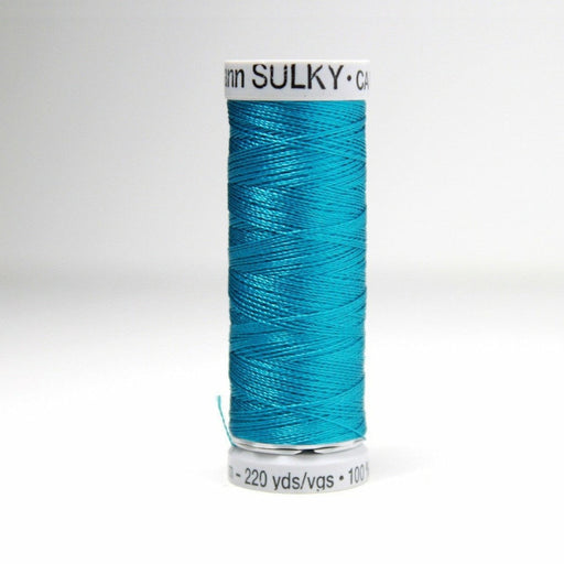 Sulky Rayon 40 Embroidery Thread 1251 Bright Turquoise from Jaycotts Sewing Supplies