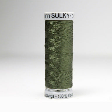 Sulky Rayon 40 Embroidery Thread 1272 Hedge Green from Jaycotts Sewing Supplies