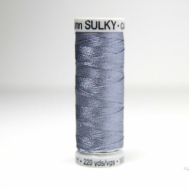 Sulky Rayon 40 Embroidery Thread 1295 Blue Grey from Jaycotts Sewing Supplies