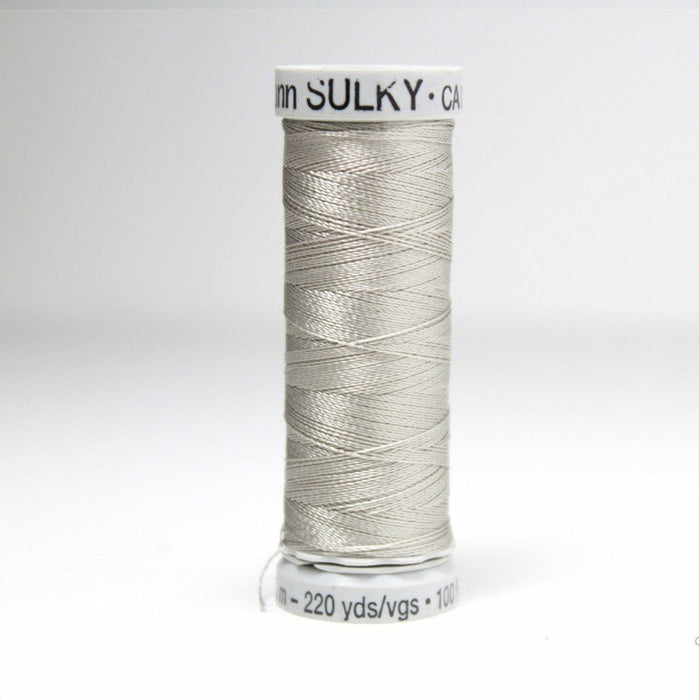 Sulky Rayon 40 Embroidery Thread 1321 Gray Khaki from Jaycotts Sewing Supplies