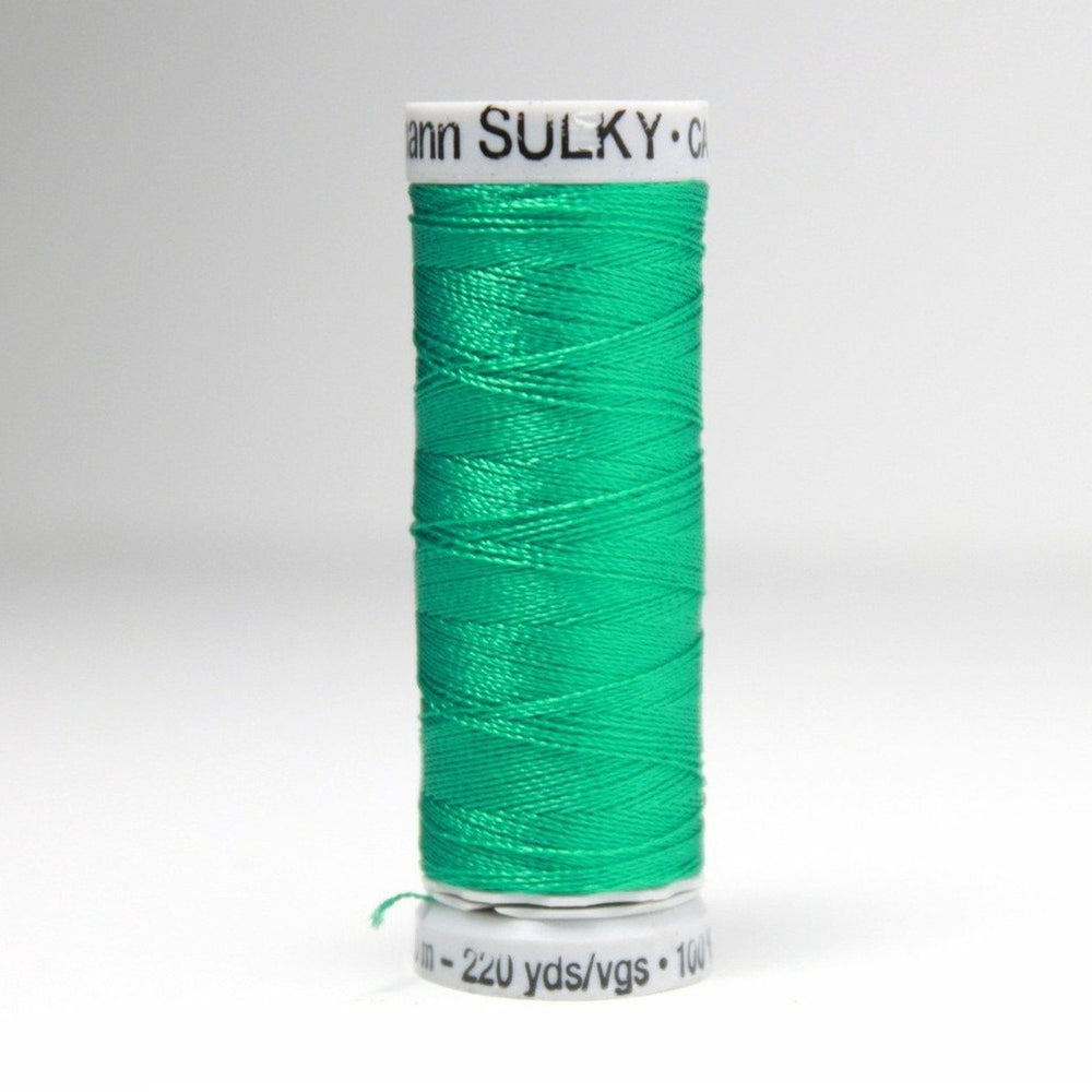 Sulky Rayon 40 Embroidery Thread 1503 Mid Green from Jaycotts Sewing Supplies