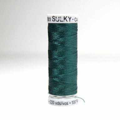 Sulky Rayon 40 Embroidery Thread 1536 Midnight Teal from Jaycotts Sewing Supplies