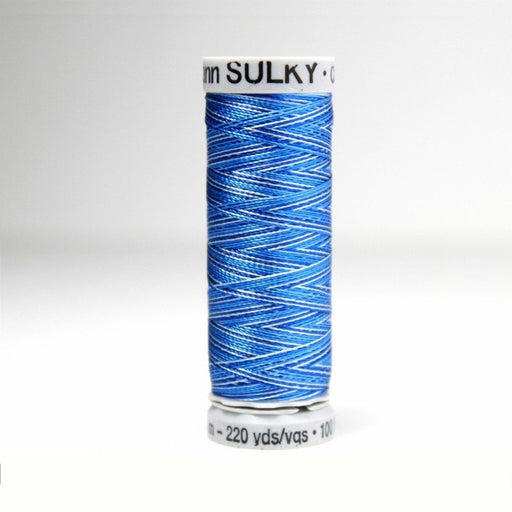 Sulky Rayon 40 Embroidery Thread 2106 Vari-Blues from Jaycotts Sewing Supplies