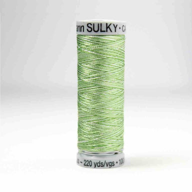 Sulky Rayon 40 Embroidery Thread 2111 Vari-Grass Greens from Jaycotts Sewing Supplies