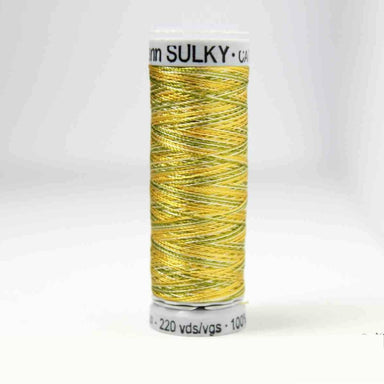 Sulky Rayon 40 Embroidery Thread 2114 Vari-Avocado Greens from Jaycotts Sewing Supplies