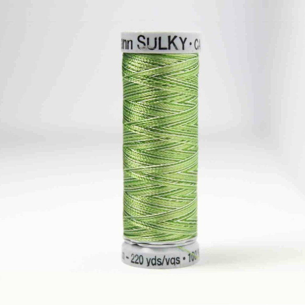 Sulky Rayon 40 Embroidery Thread 2115 Vari-Pine Greens from Jaycotts Sewing Supplies