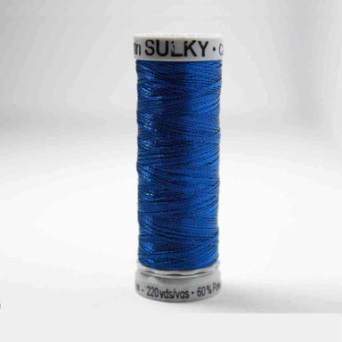Sulky Metallic Embroidery Thread 7016 Blue from Jaycotts Sewing Supplies