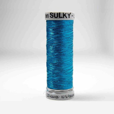 Sulky Metallic Embroidery Thread 7052 Peacock from Jaycotts Sewing Supplies