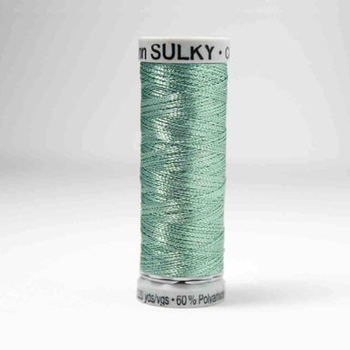 Sulky Metallic Embroidery Thread 7053 Mint from Jaycotts Sewing Supplies
