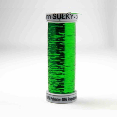 Sulky Sliver Metallic Embroidery Thread 8019 Light Green from Jaycotts Sewing Supplies