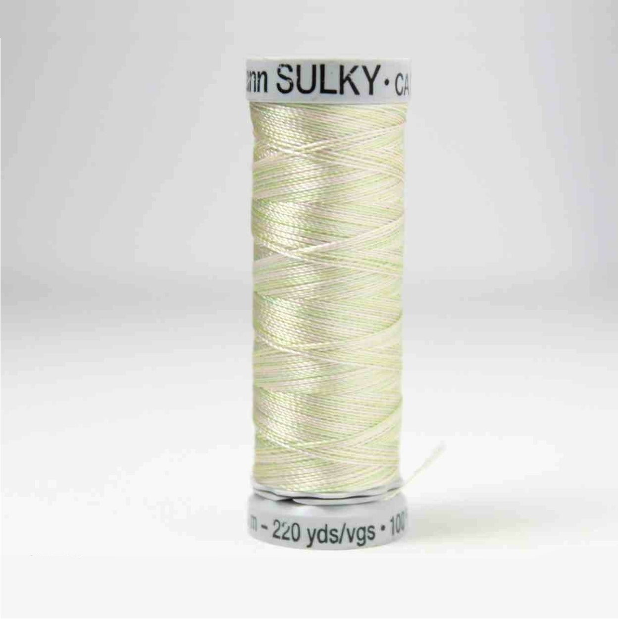 Sulky Rayon 40 Embroidery Thread 2202 Mint Greens / Pinks from Jaycotts Sewing Supplies