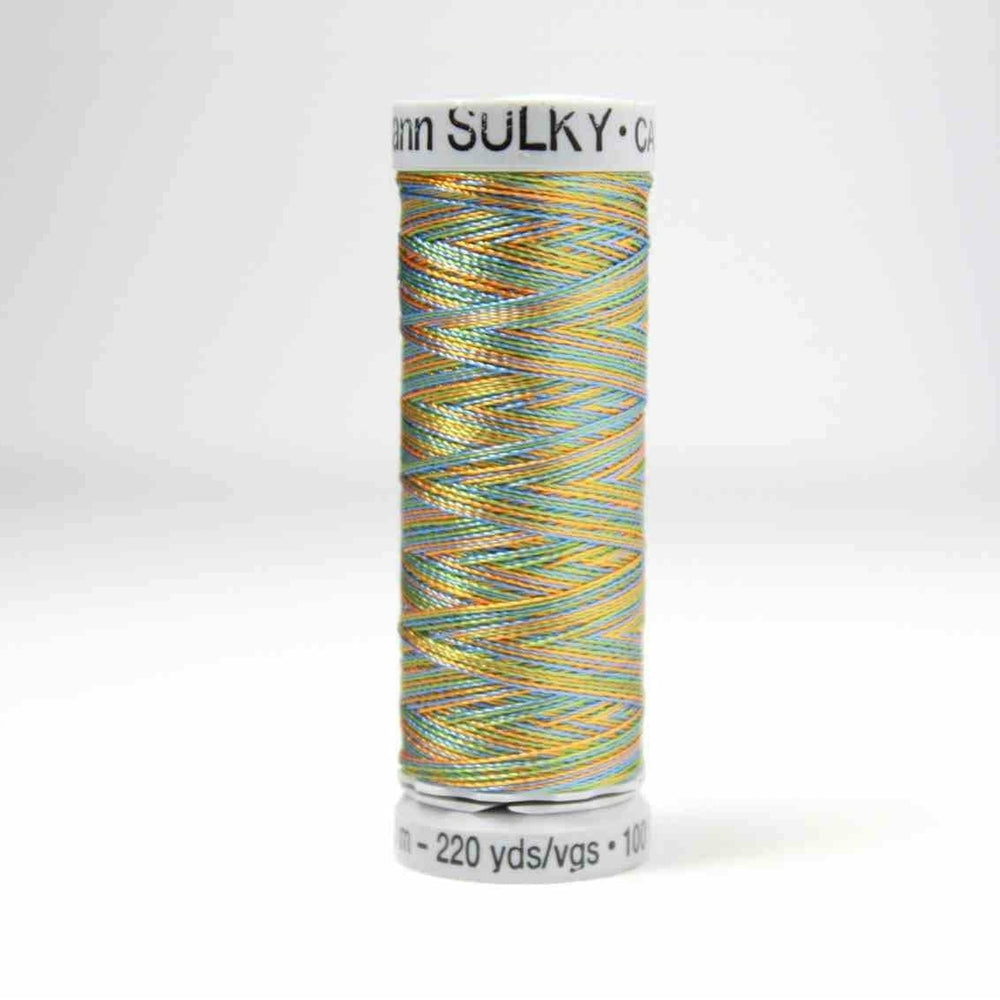 Sulky Rayon 40 Embroidery Thread 2246 Blue / Green / Tan from Jaycotts Sewing Supplies