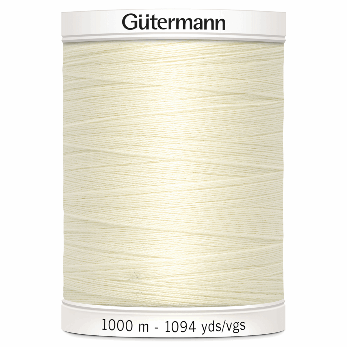1000m size Sew-All Polyester Sewing Thread Ivory colour from Jaycotts Sewing Supplies