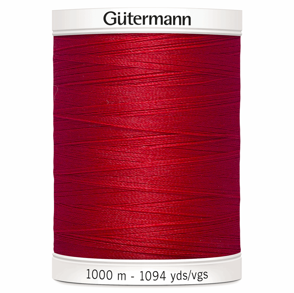 1000m size Gutermann Sew-All Polyester Sewing Thread 156 Red Jaycotts Sewing Supplies