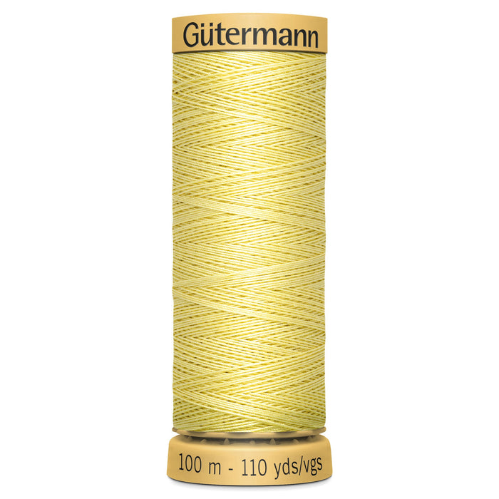 Gutermann Natural Cotton - 349 Lemon from Jaycotts Sewing Supplies