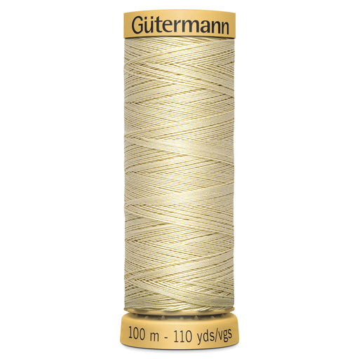 Gutermann Natural Cotton, 828 Cream from Jaycotts Sewing Supplies