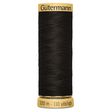Gutermann Natural Cotton - 1712 dark grey from Jaycotts Sewing Supplies
