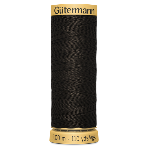 Gutermann Natural Cotton - 1712 dark grey from Jaycotts Sewing Supplies