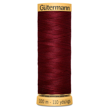 Gutermann Natural Cotton - 2433 Maroon from Jaycotts Sewing Supplies