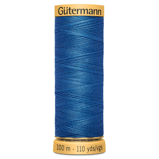 Gutermann Natural Cotton, 5534 Mid Blue from Jaycotts Sewing Supplies