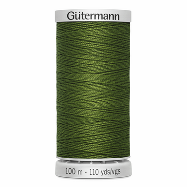 Gutermann Extra Strong Thread 100m | Moss Green from Jaycotts Sewing Supplies
