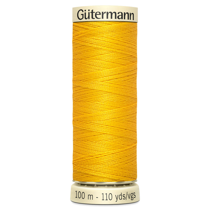 Guterman Sew-All Polyester Sewing Thread - Colour: #106 Yellow from Jaycotts Sewing Supplies