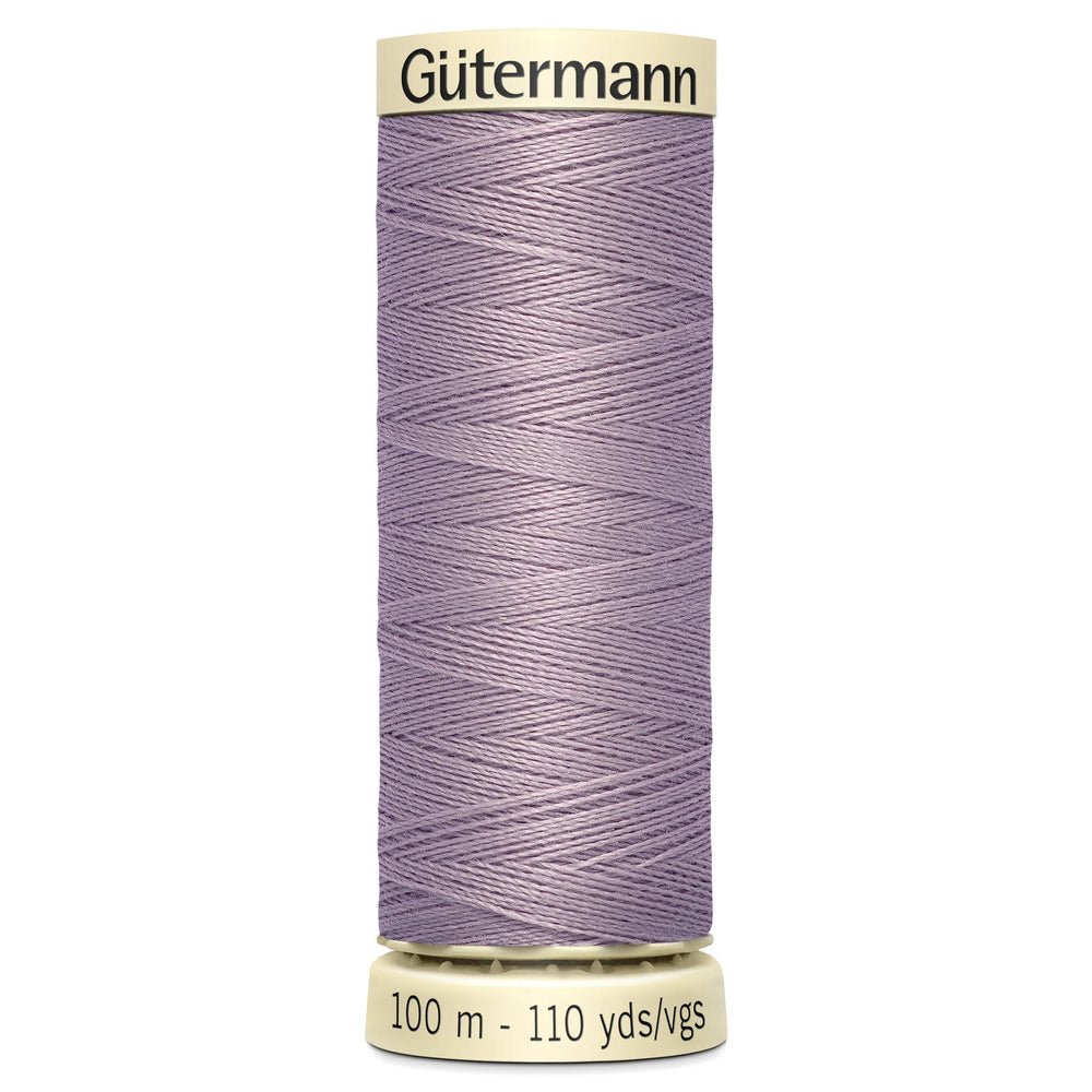 Gutermann Sew-All Polyester Sewing Thread - Colour: #125 Dusky Lavender from Jaycotts Sewing Supplies