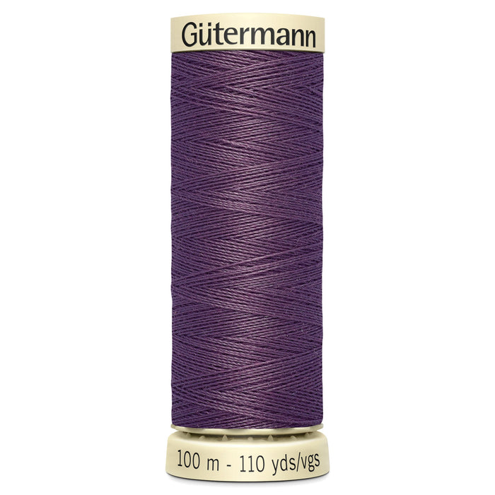 Gutermann Sew-All Polyester Sewing Thread - Colour: #128 Dusky Purple from Jaycotts Sewing Supplies