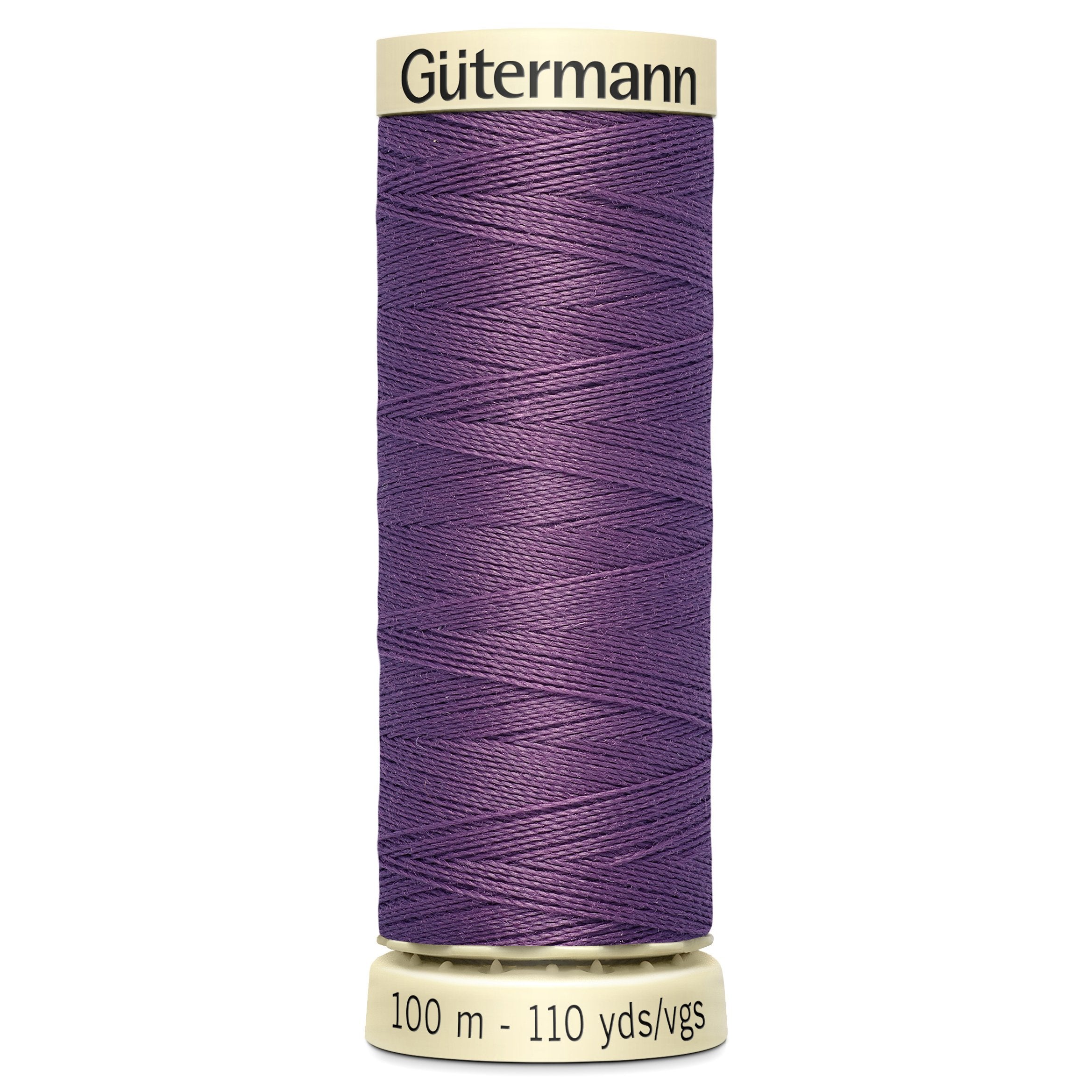 Gutermann Sew-All Polyester Sewing Thread - Colour: #129 Dusky Purple from Jaycotts Sewing Supplies