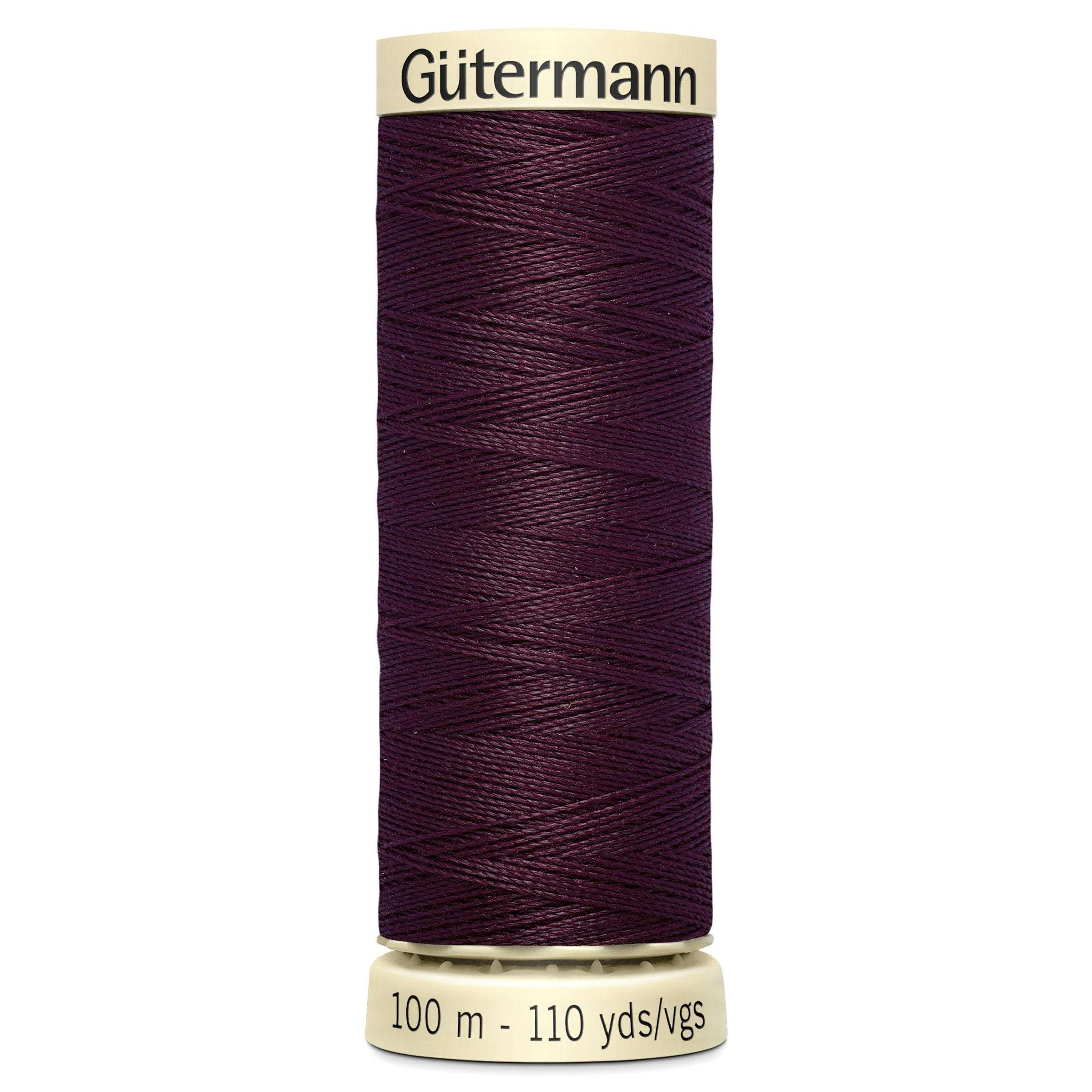 Gutermann Sew-All Polyester Sewing Thread - Colour: #130 Burgundy from Jaycotts Sewing Supplies