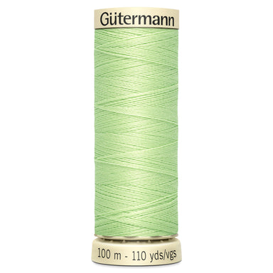 Gutermann Sew-All Polyester Sewing Thread - Colour: #152 Light Green from Jaycotts Sewing Supplies