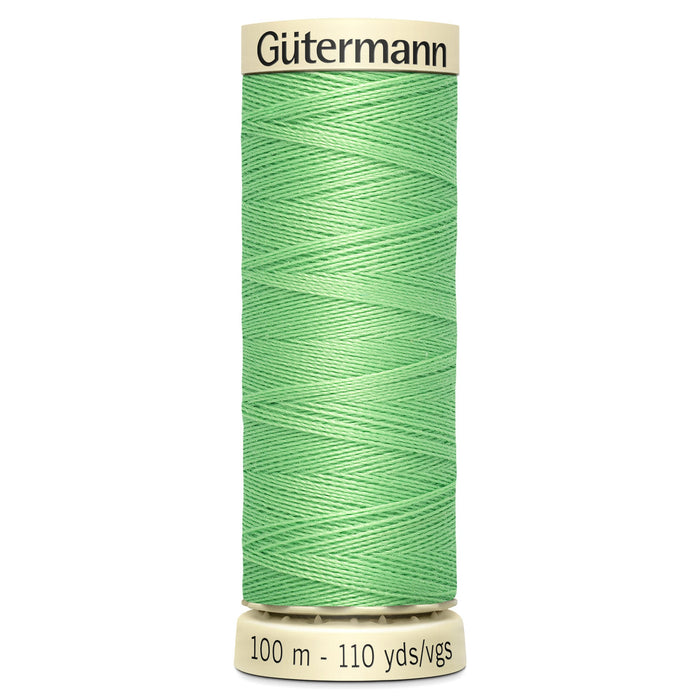 Gutermann Sew-All Polyester Sewing Thread - Colour: #154 Light Green from Jaycotts Sewing Supplies