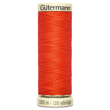 Gutermann Sew-All Polyester Sewing Thread - Colour: #155 Orange from Jaycotts Sewing Supplies
