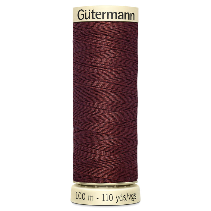 Gutermann Sew-All Polyester Sewing Thread 174 Wine from Jaycotts Sewing Supplies