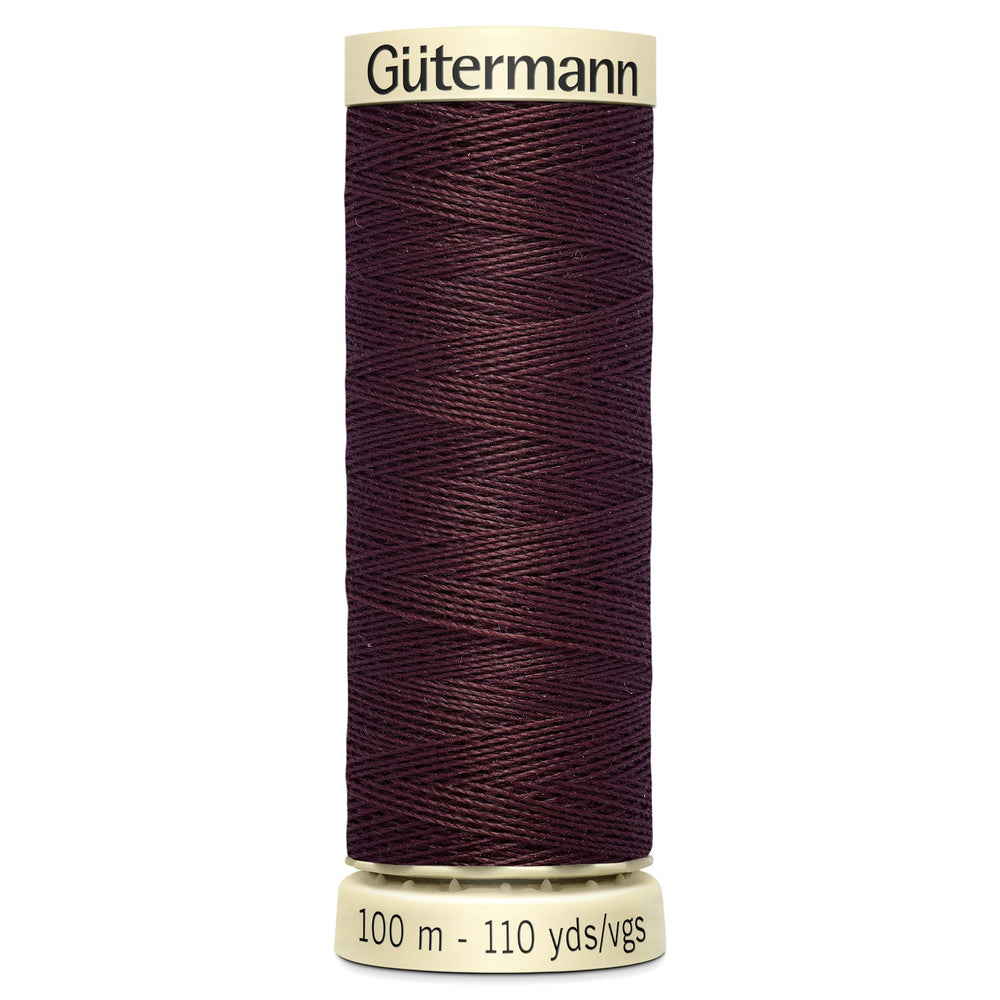 Gutermann Sew-All Polyester Sewing Thread 175 Wine from Jaycotts Sewing Supplies