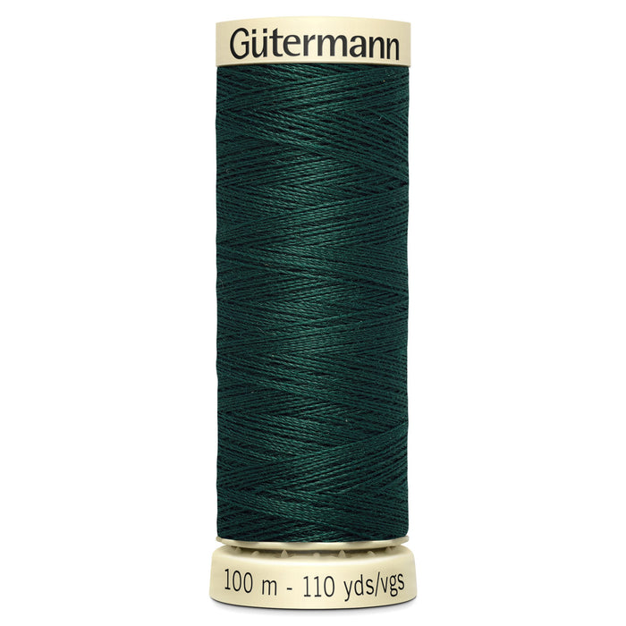 Gutermann Sew-All Polyester Sewing Thread 18 Dark Green from Jaycotts Sewing Supplies