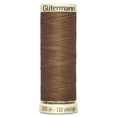 Gutermann Sew-All Polyester Sewing Thread 180 Light Brown from Jaycotts Sewing Supplies