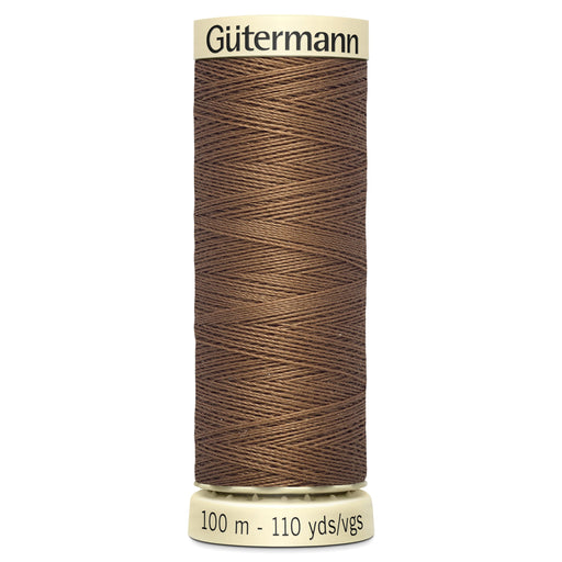 Gutermann Sew-All Polyester Sewing Thread 180 Light Brown from Jaycotts Sewing Supplies