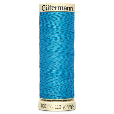 Gutermann Sew-All Polyester Sewing Thread 197 Caribbean Blue from Jaycotts Sewing Supplies