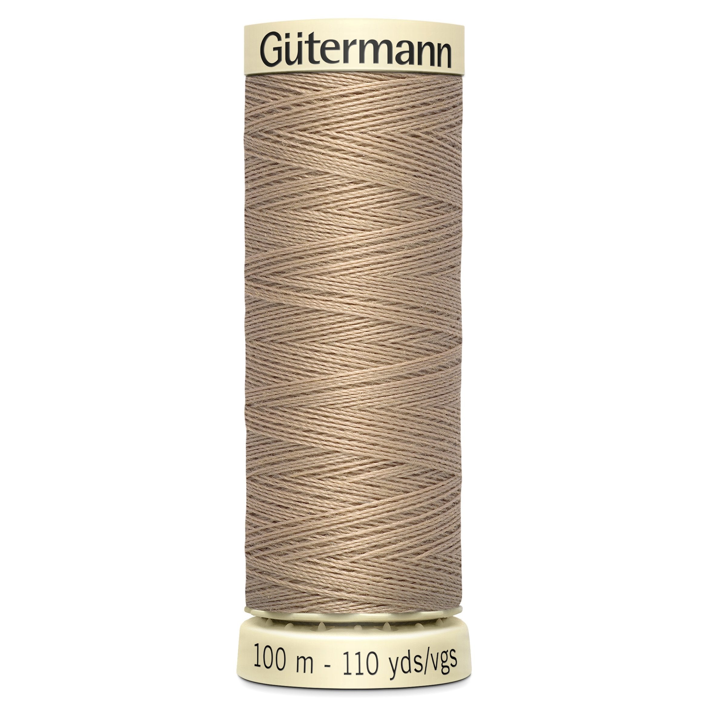 Gutermann Sew-All Polyester Sewing Thread 215 Beige from Jaycotts Sewing Supplies