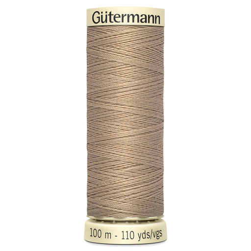 Gutermann Sew-All Polyester Sewing Thread 215 Beige from Jaycotts Sewing Supplies