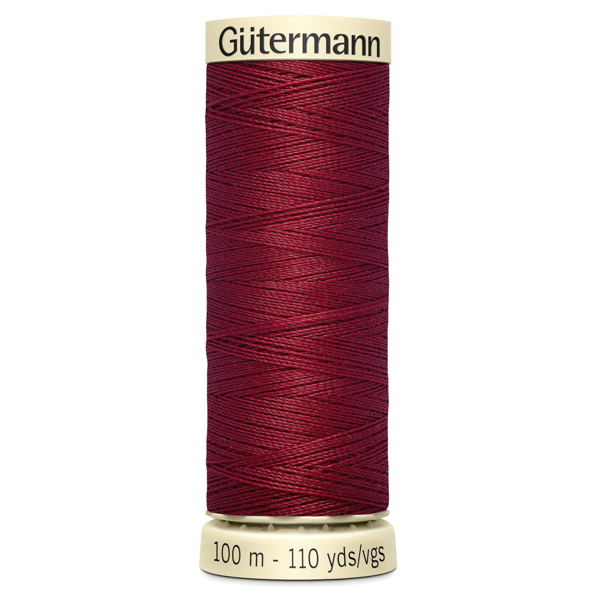 Gutermann Sew-All Polyester Sewing Thread 226 Wine from Jaycotts Sewing Supplies