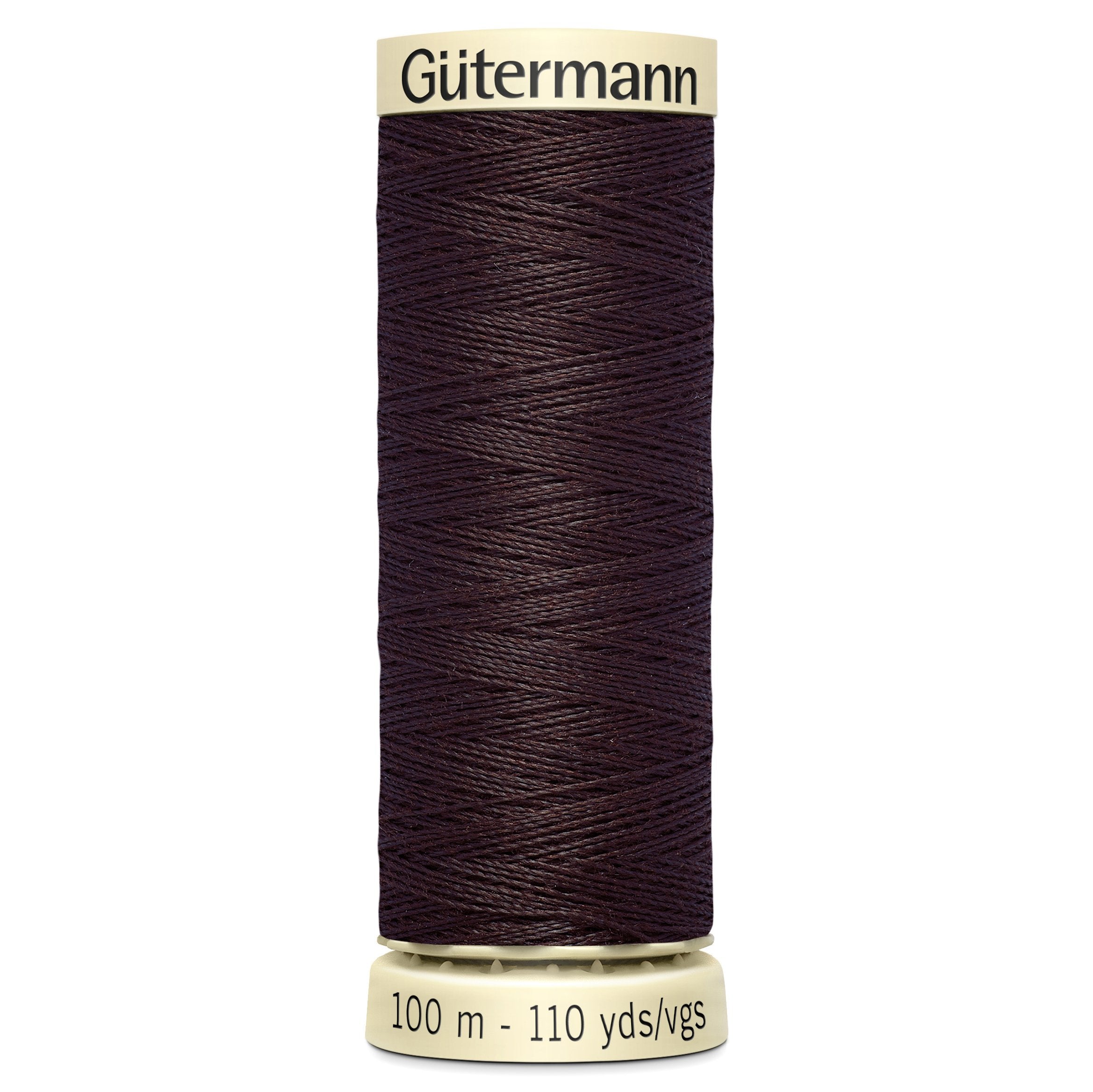 Gutermann Sew-All Polyester Sewing Thread 23 Dark Brown from Jaycotts Sewing Supplies