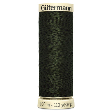 Gutermann Sew All Thread colour 304 Dark Moss Green from Jaycotts Sewing Supplies