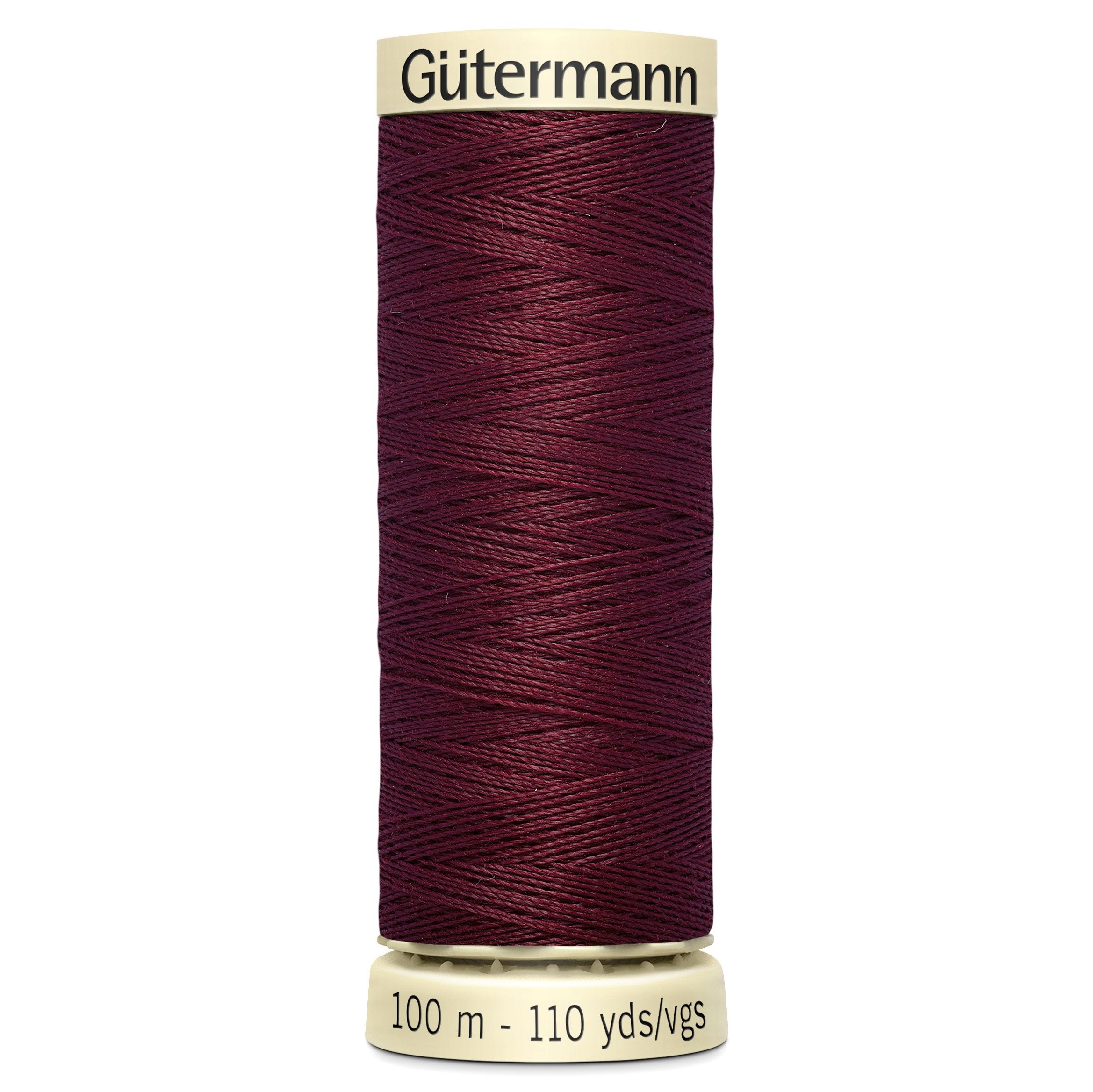 Gutermann Sew All Thread colour 369 Wine from Jaycotts Sewing Supplies