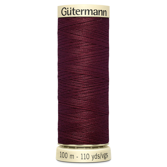 Gutermann Sew All Thread colour 369 Wine from Jaycotts Sewing Supplies