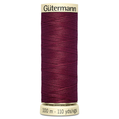 Gutermann Sew All Thread colour 375 Burgundy from Jaycotts Sewing Supplies