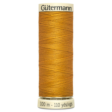 Gutermann Sew All Thread colour 412 Gold from Jaycotts Sewing Supplies
