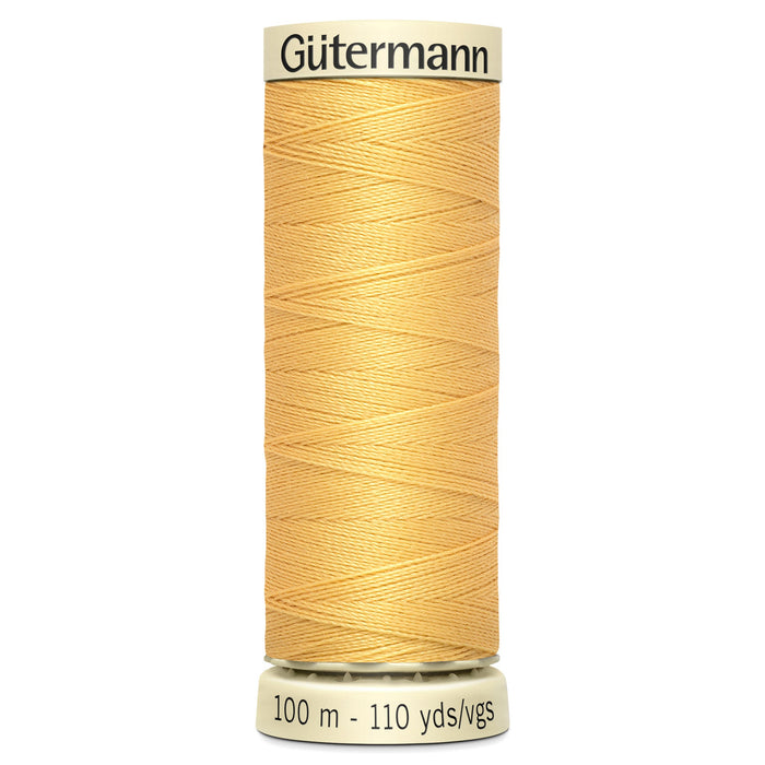 Gutermann Sew All Thread colour 415 Gold from Jaycotts Sewing Supplies