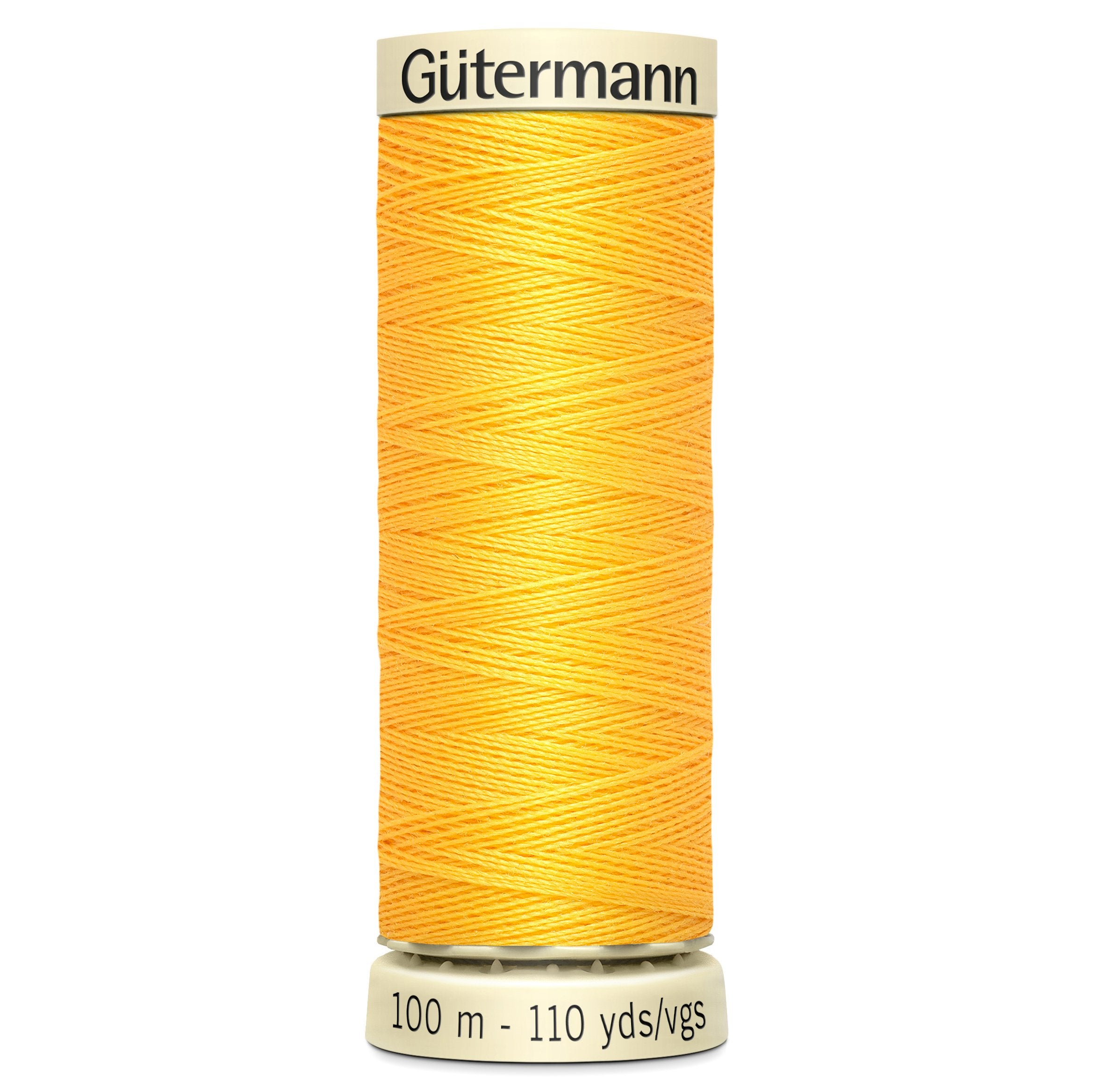 Gutermann Sew All Thread colour 417 Yellow from Jaycotts Sewing Supplies